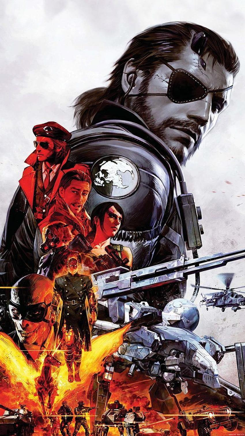 Metal Gear Solid V Smartphone By De MonVarela Metal Gear Solid 5 HD phone  wallpaper  Pxfuel