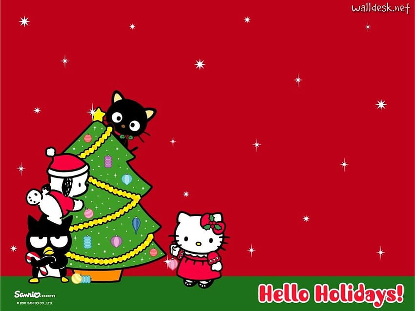 Hello Kitty Christmas [] for your , Mobile & Tablet. Explore Christmas Hello  Kitty . Hello Kitty Computer , Hello Kitty , Hello Kitty Spring HD wallpaper  | Pxfuel