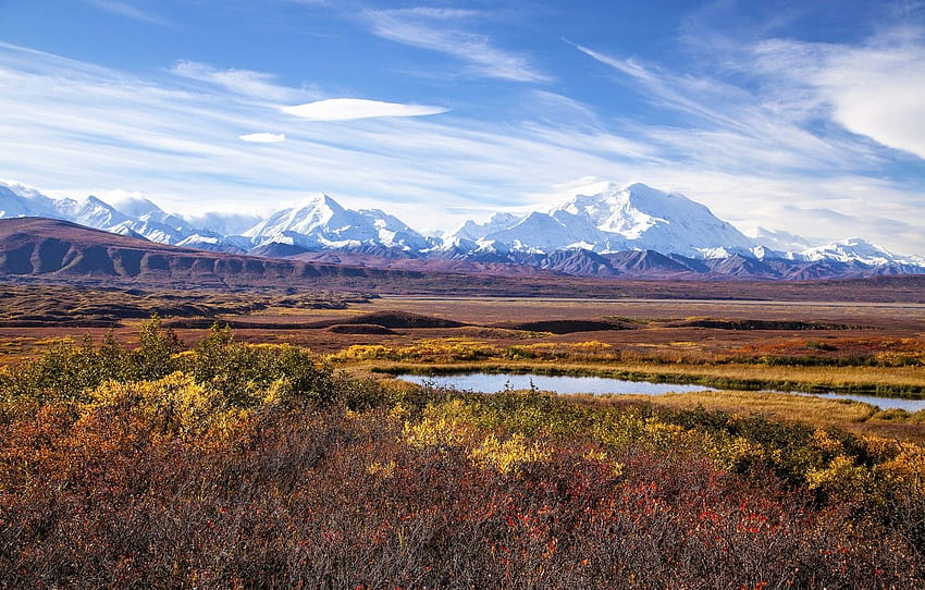 Alaska, mount McKinley, Denali national Park HD wallpaper
