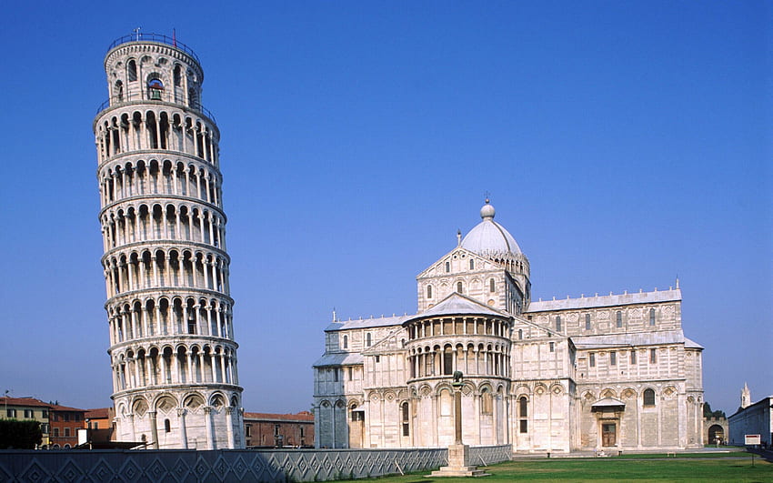 The Leaning Tower Of Pisa Laptop, Pisa Italy HD wallpaper