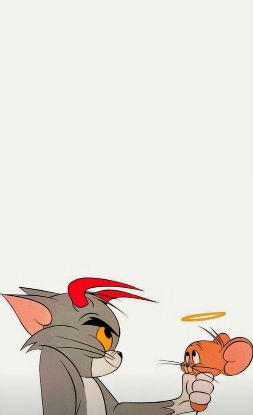 Download Tom And Jerry Cute Smooch Wallpaper  Wallpaperscom