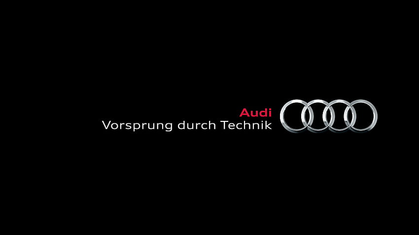 Anelli Audi, logo Audi Quattro Sfondo HD
