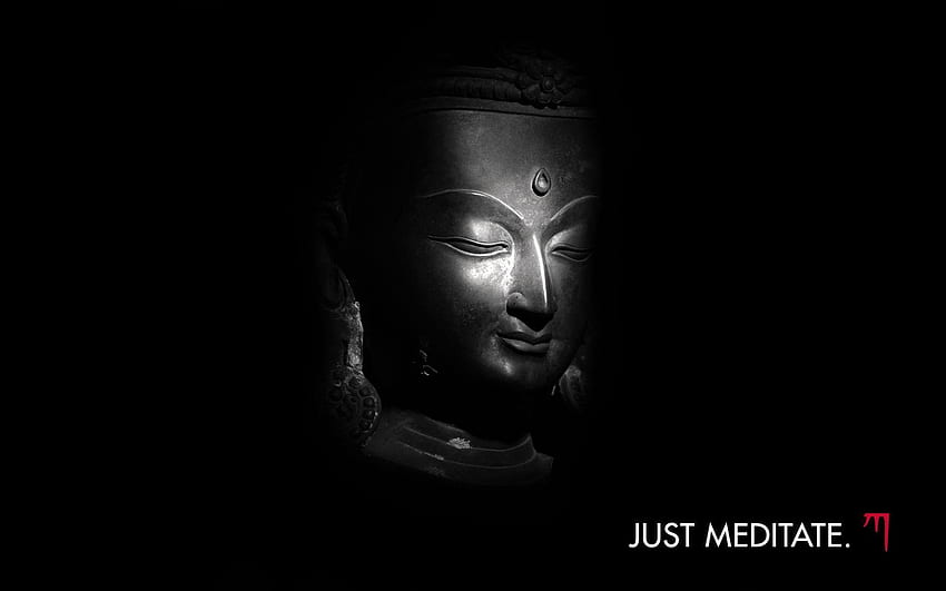 Buddha Images Hd  Black And White Wallpaper Download  MobCup
