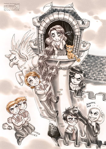 Harry Potter Cute Group , for, Kawaii Harry Potter HD phone ...