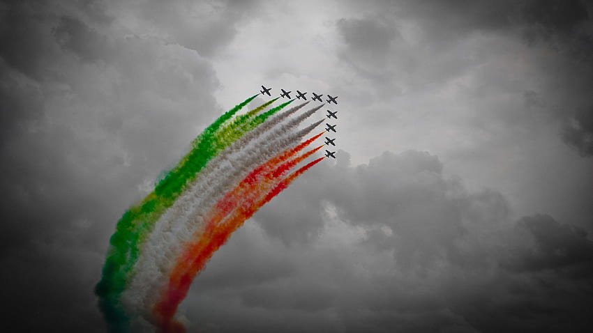 Tricolor made of coloured smoke and - , ,, 2560 X 1440 Color Smoke HD wallpaper