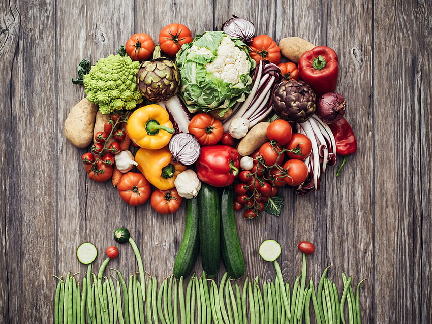 Vegan , Vegetarian Food HD wallpaper
