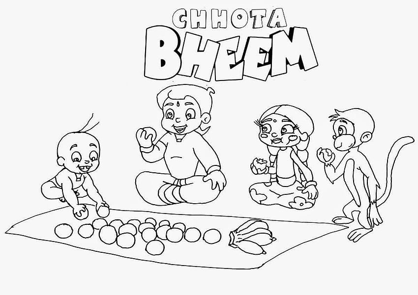 How to Draw Chhota Bheem - DrawingNow-saigonsouth.com.vn