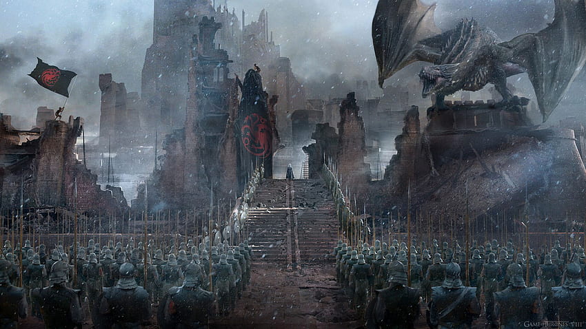 Kunst von Game of Thrones - - HD-Hintergrundbild