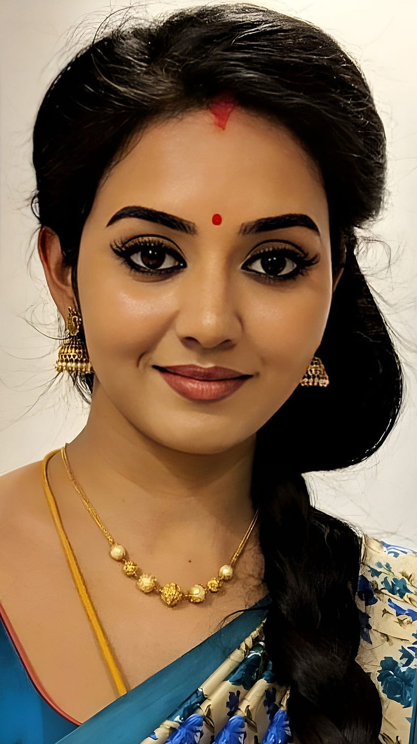 Vidya Pradeep, malayalamische Schauspielerin HD-Handy-Hintergrundbild
