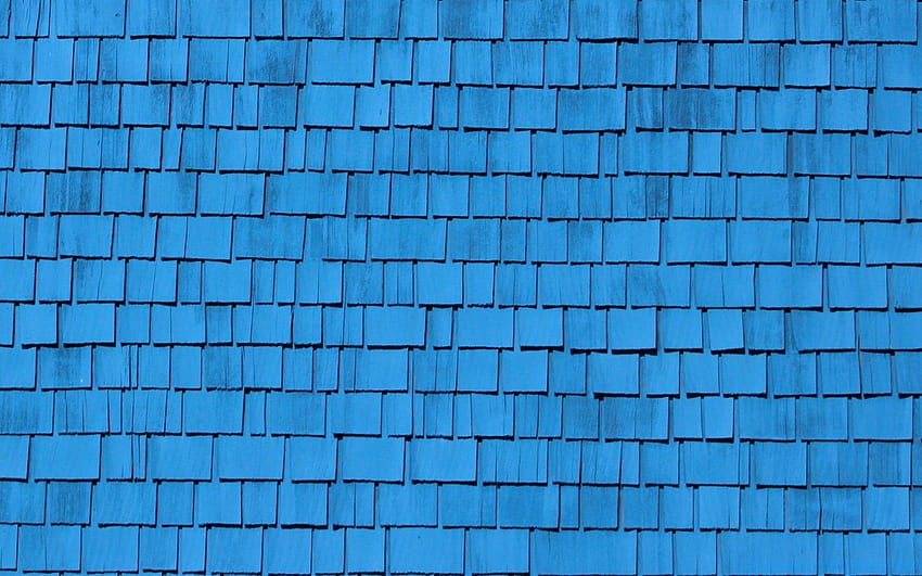 Blue Roof, Blue Construction HD wallpaper