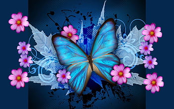 3D Butterfly Live - Good Morning Wednesday With HD wallpaper | Pxfuel