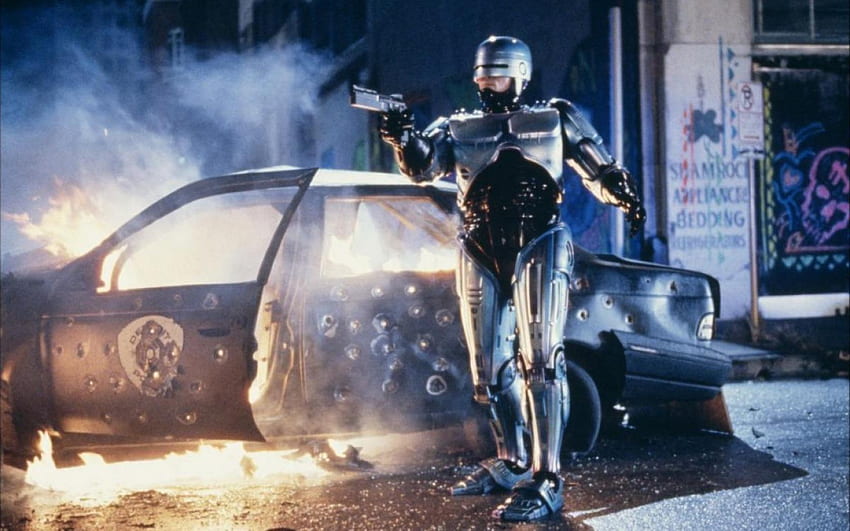 RoboCop (1987) i tło Tapeta HD