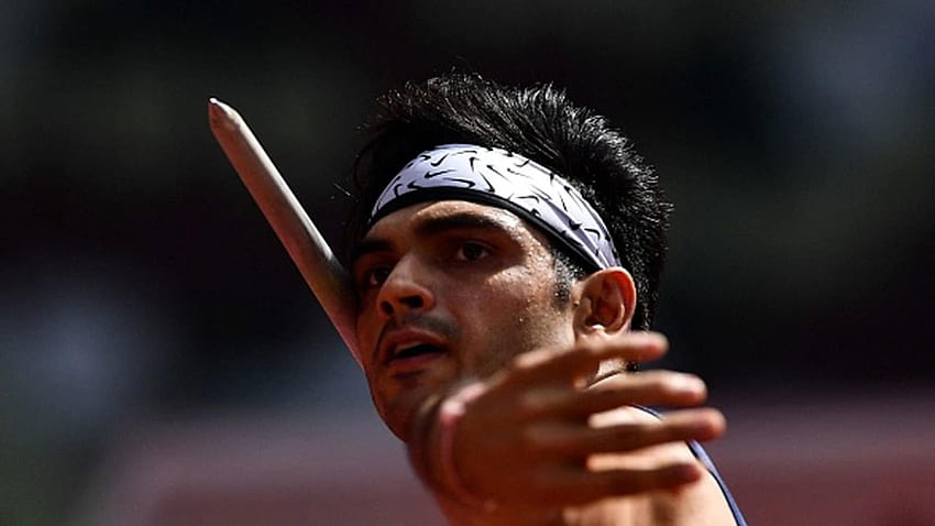 Tokio 2020: Neeraj Chopra ist Gruppensieger und qualifiziert sich für das Speerwurf-Finale. Olympia HD-Hintergrundbild