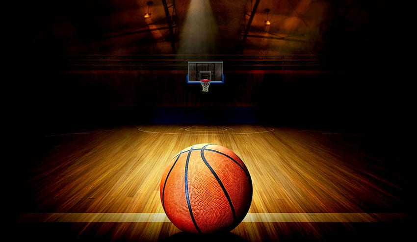 Latar Belakang Lapangan Basket Wallpaper HD