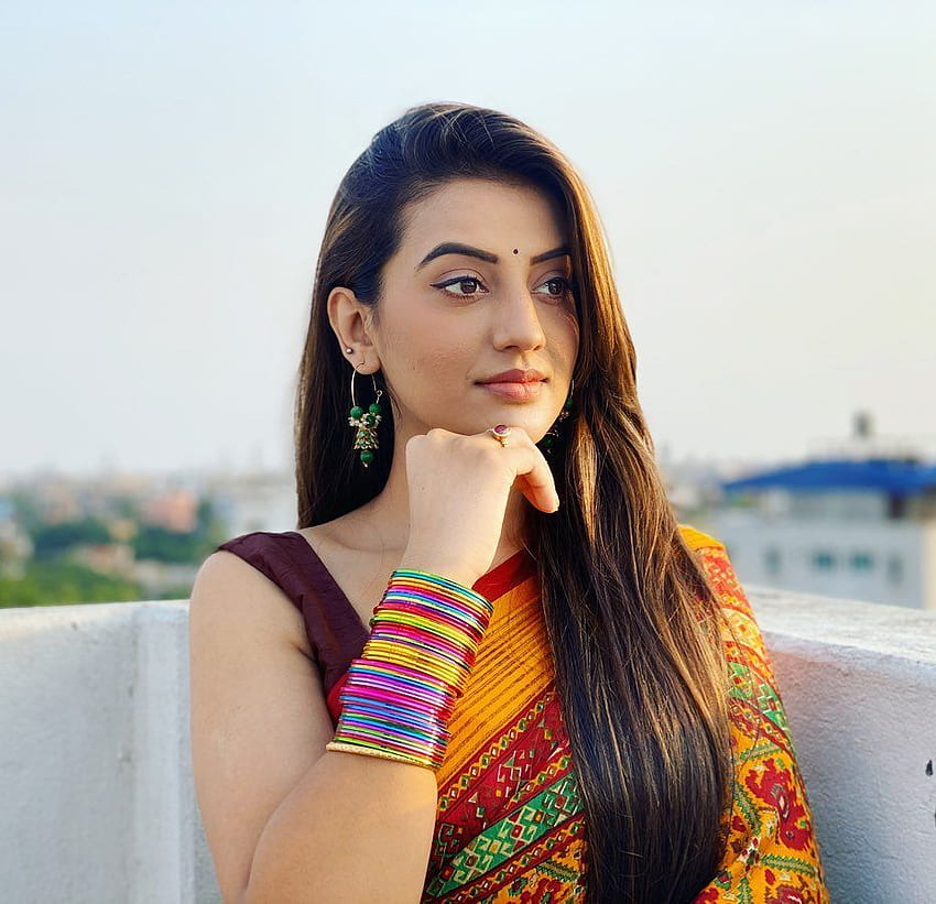 Akshara Singh heiße Bhojpuri-Schauspielerin HD-Hintergrundbild