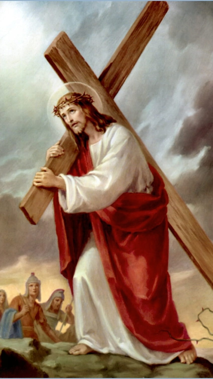 Jesus Kreuz, Jesus Christus HD-Handy-Hintergrundbild