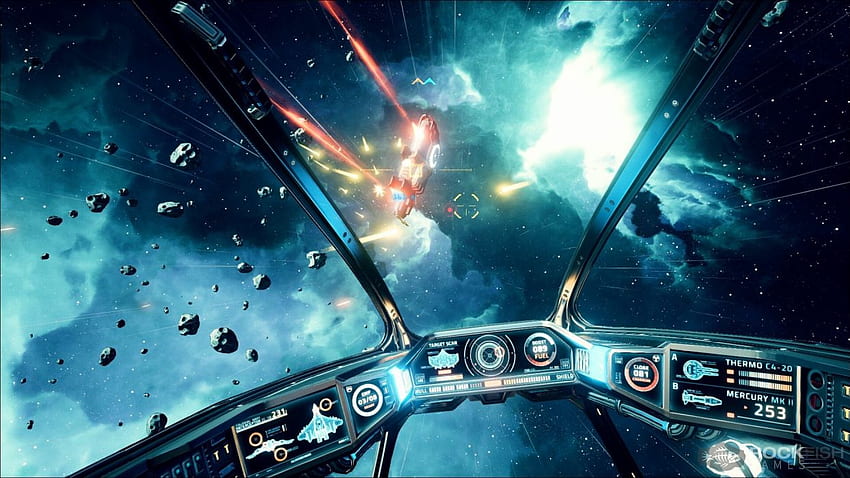 EVERSPACE space shooter futuristic action fighting spaceship 1evers ., Spaceship Cockpit HD wallpaper