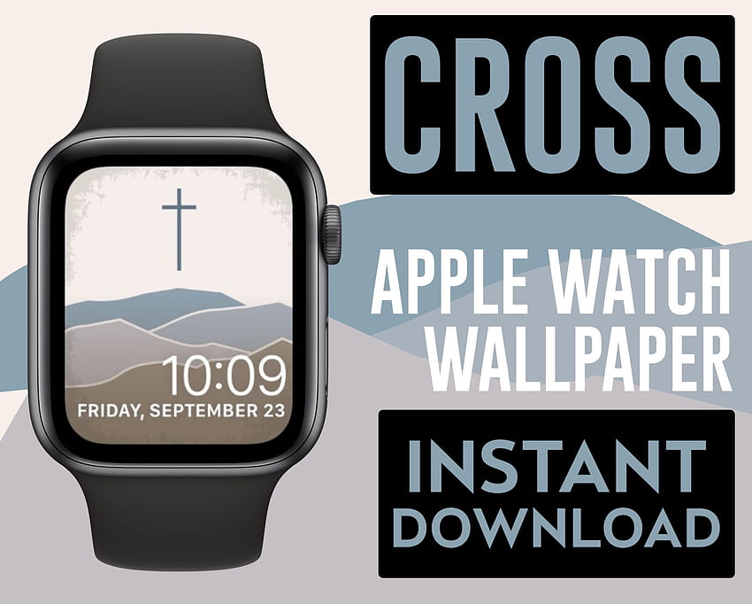 Cross He Has Risor Christian Apple Watch Face Sfondo HD
