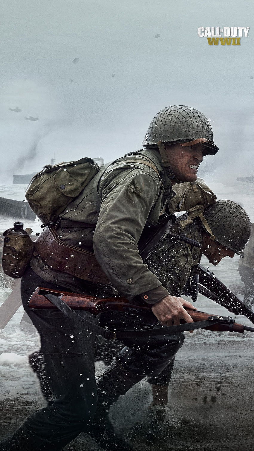 Thème de la Seconde Guerre mondiale, Call of Duty: Seconde Guerre mondiale Fond d'écran de téléphone HD