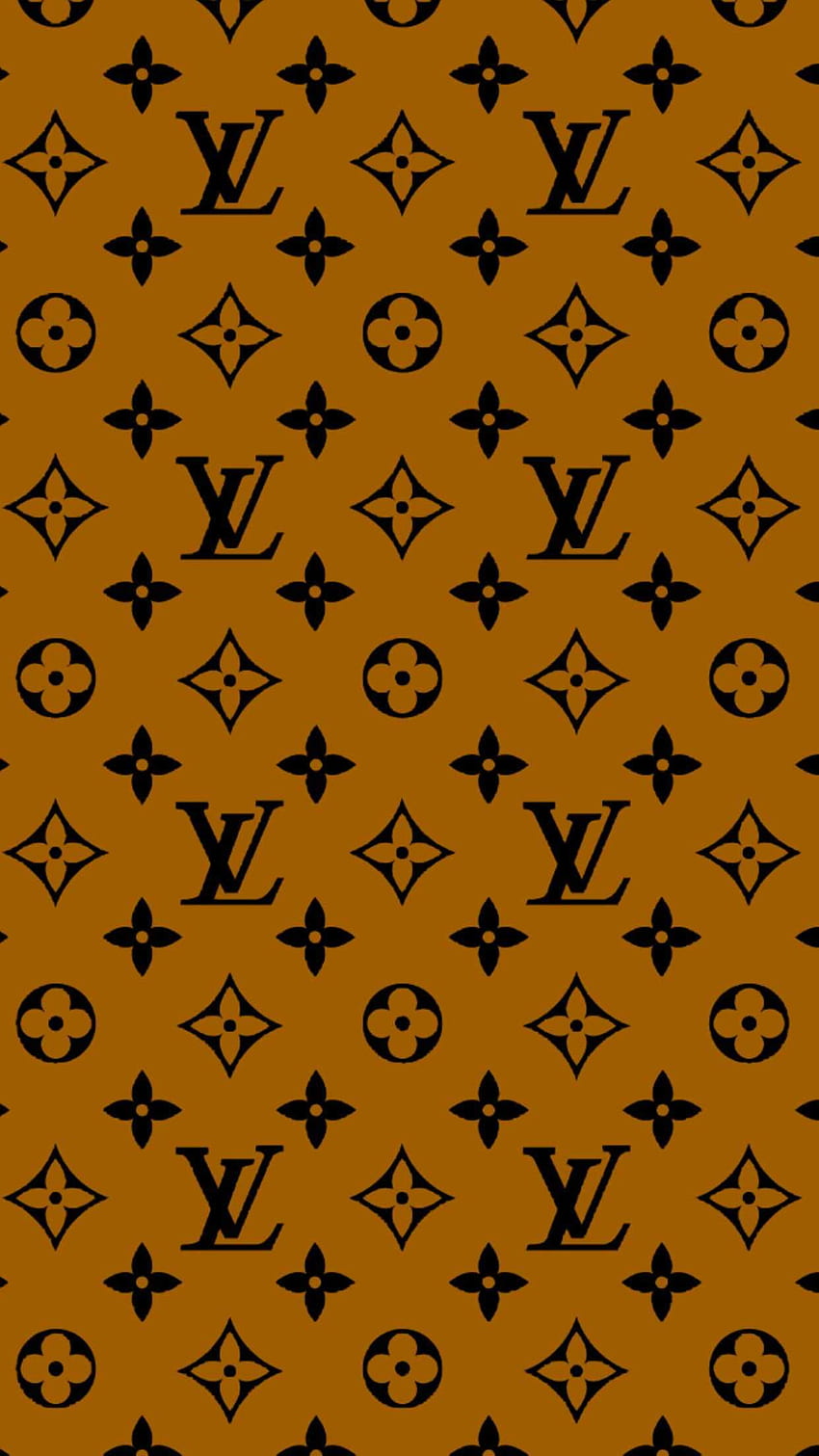 gold wallpaper louis vuitton logo