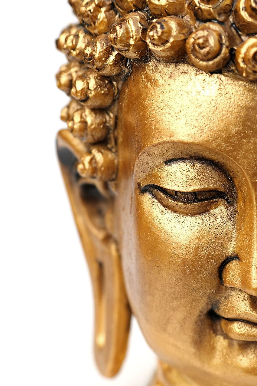 Escolha Half Gold Buddha para criar uma decoração de parede fantástica em seu quarto ou navegue por centenas de outros. Pintura de Buda, Decoração de Buda, Rosto de Buda, Buda Dourado Papel de parede de celular HD