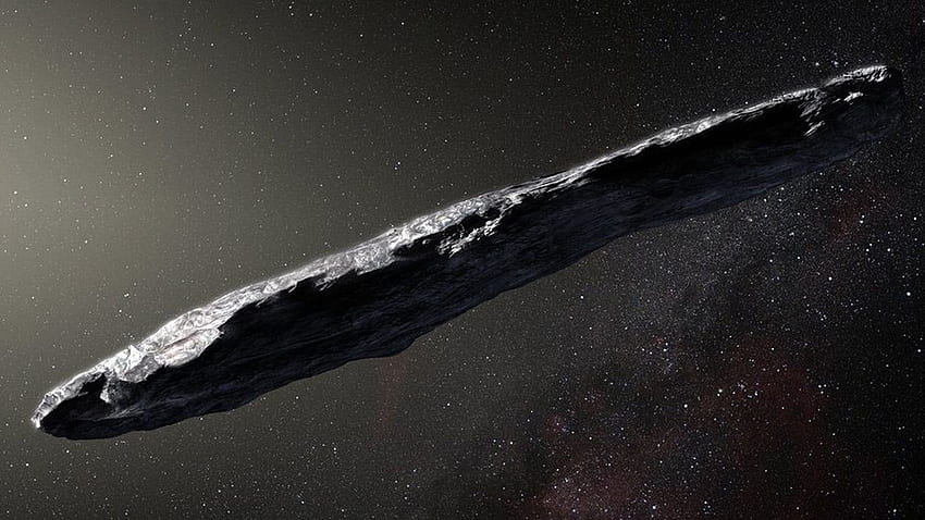 テクノロジー：奇妙な星間天体「オウムアムアは小さい、星間小惑星」 高画質の壁紙