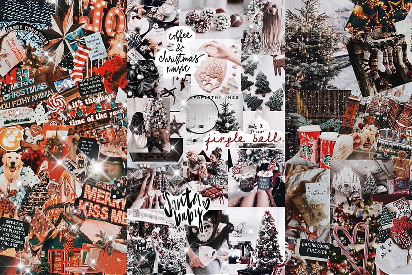 29 Winter Aesthetic Collage Wallpapers  WallpaperSafari
