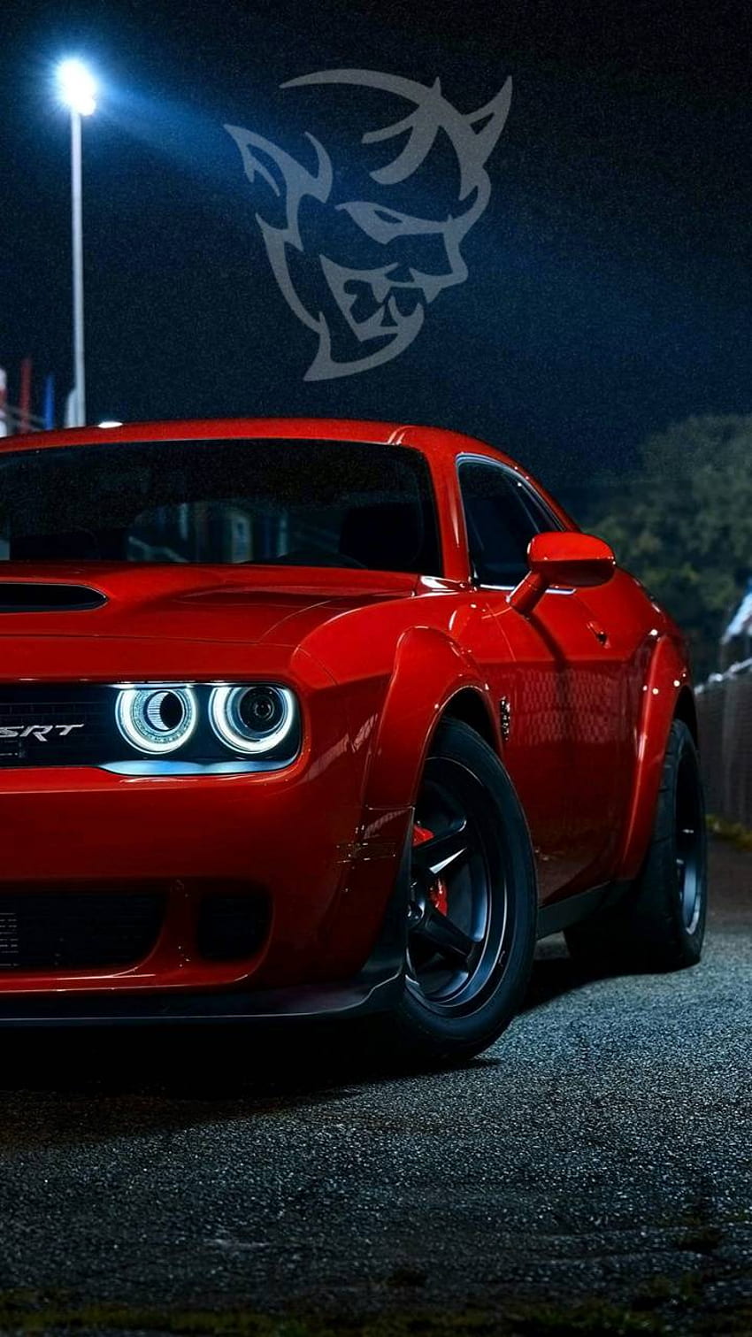 Dodge Demon black carros challenger devil dodgechallenger muscle srt  HD phone wallpaper  Peakpx