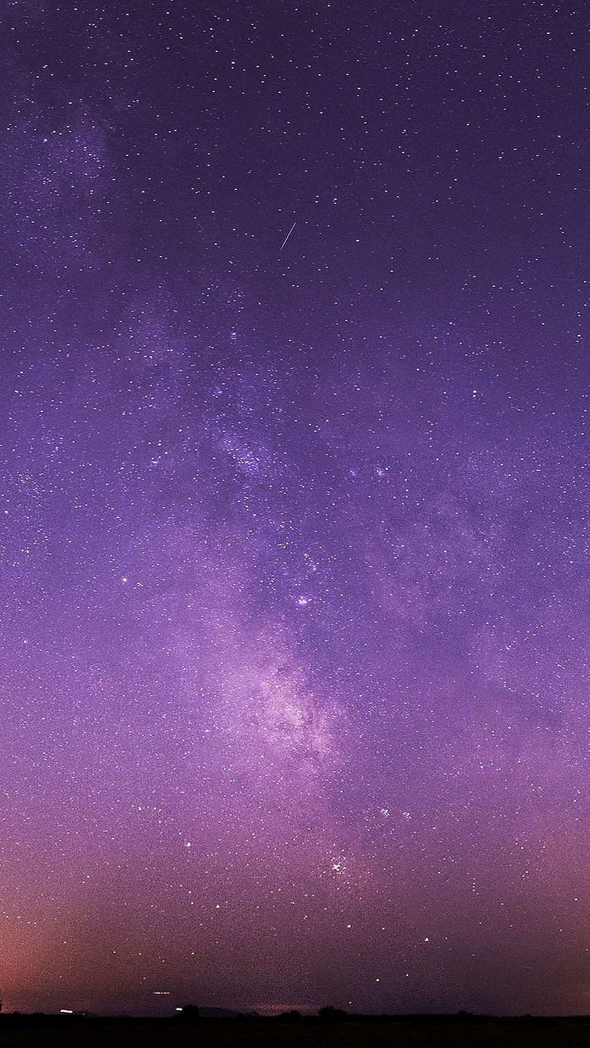 Purple Night Sky Stars Milky Way Android HD phone wallpaper