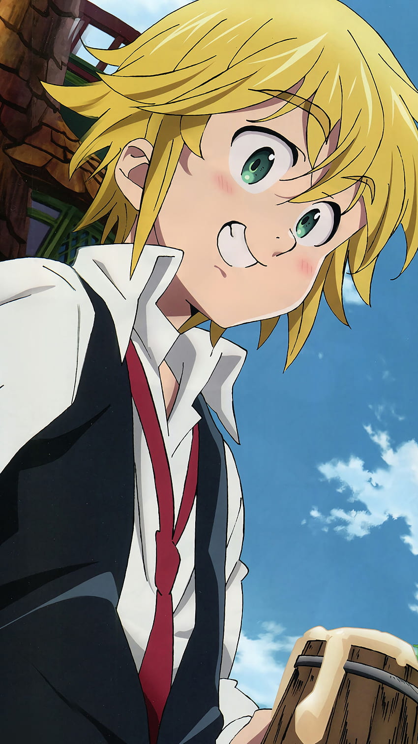 Nanatsu no Taizai, Meliodas, Gilthunder, Gowther, phone , , 배경 및 . 모카 , 멜리오다스 폰 HD 전화 배경 화면