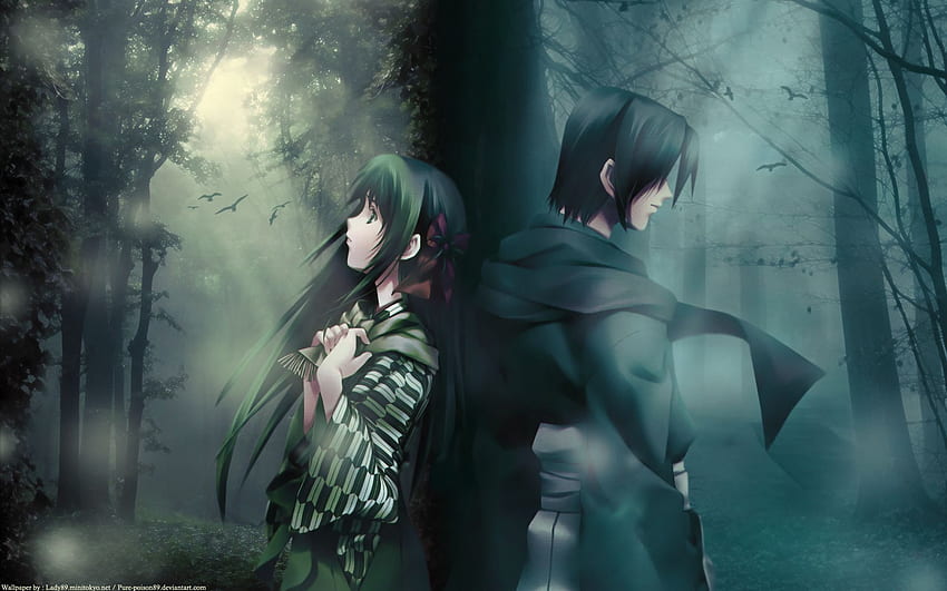Anime Sad Couple, Broken Couple HD wallpaper