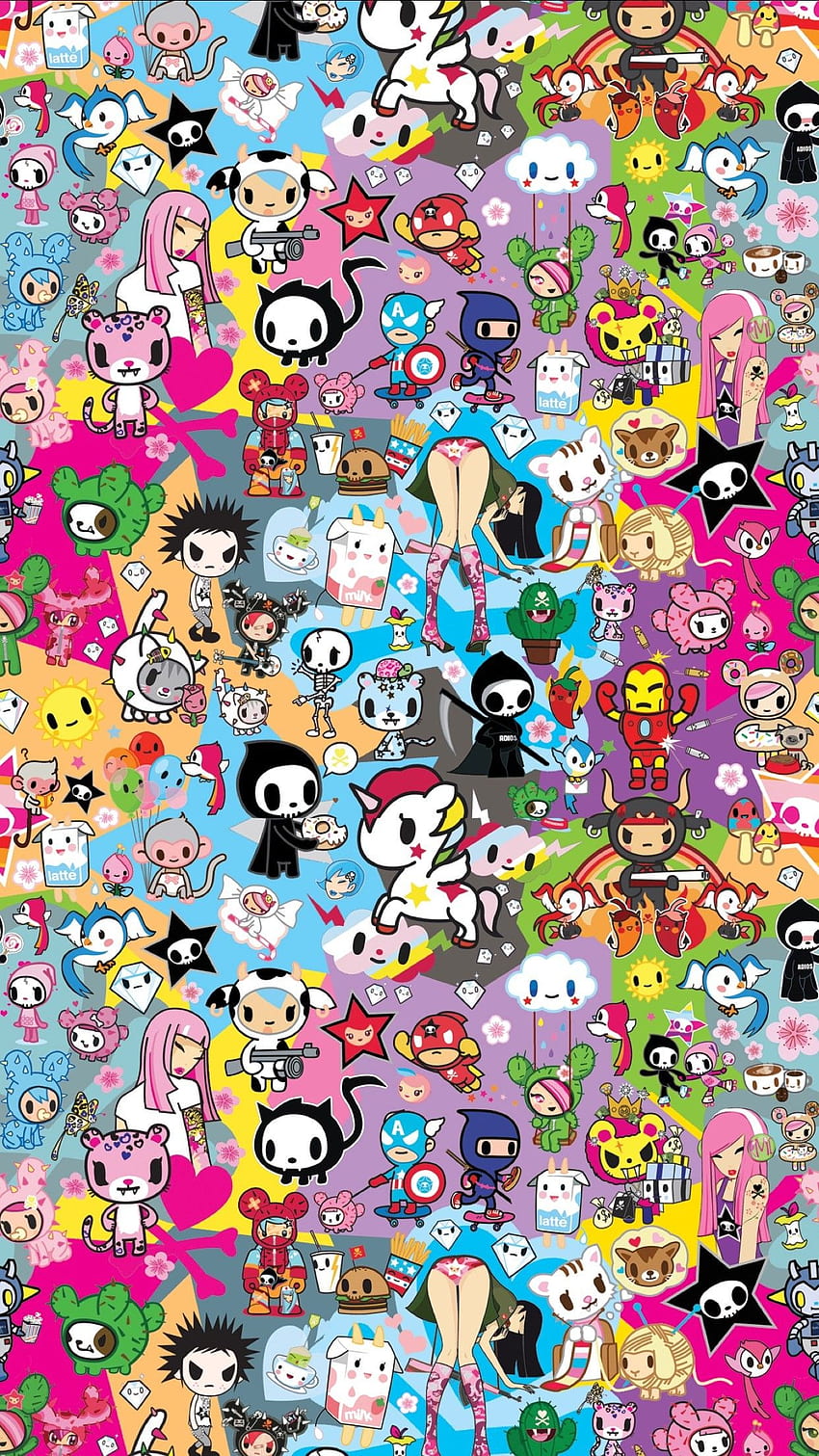 Hello Kitty Tokidoki, Tokidoki Unicorno HD phone wallpaper