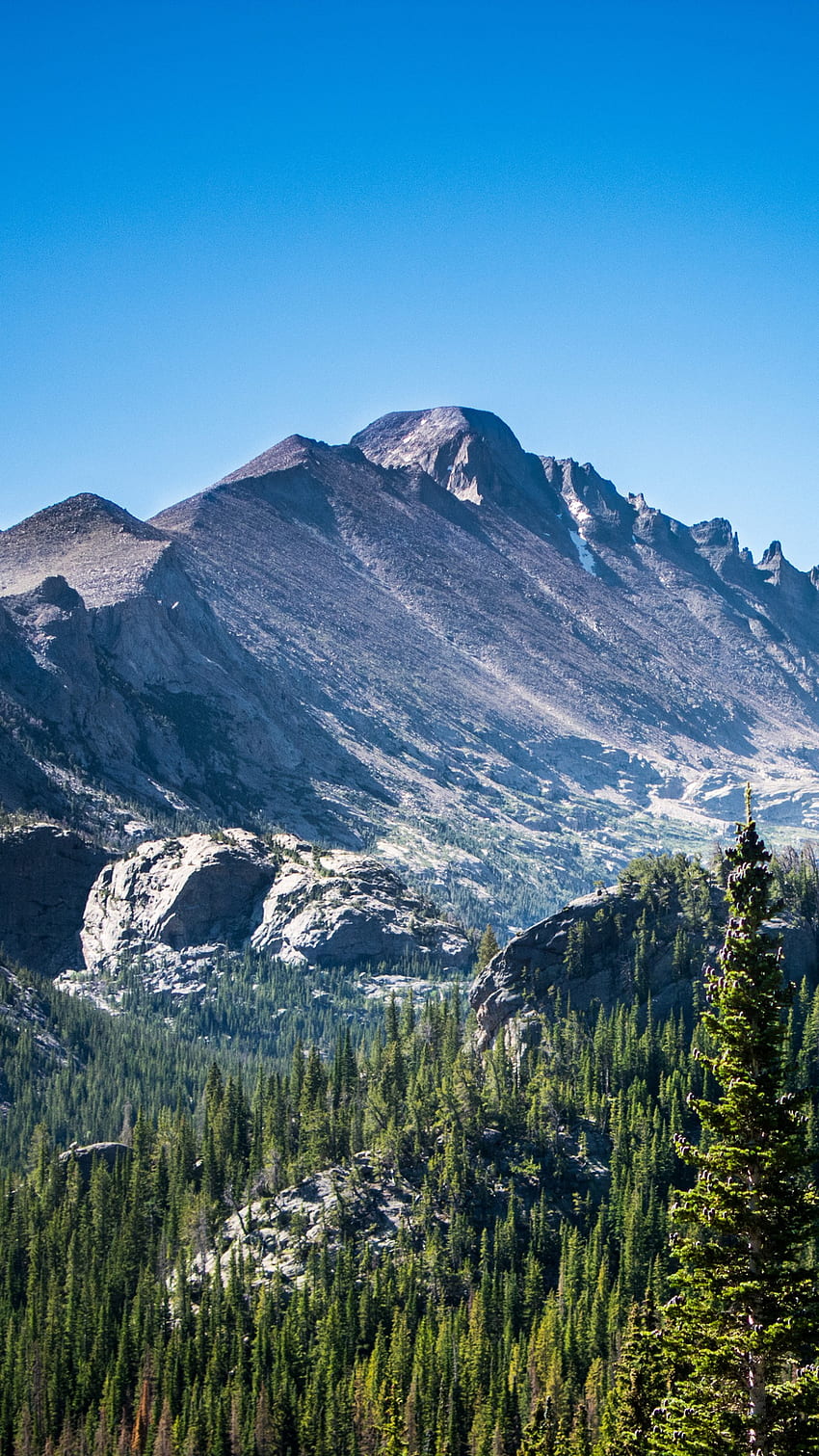 Colorado-iPhone, Rocky-Mountains-iPhone HD-Handy-Hintergrundbild