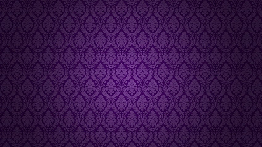 Fioletowy 3 [] dla Twojego telefonu komórkowego i tabletu. Poznaj Purple Velvet. Czerwony flokowany adamaszek, fioletowy wiktoriański, różowy flokowany Tapeta HD