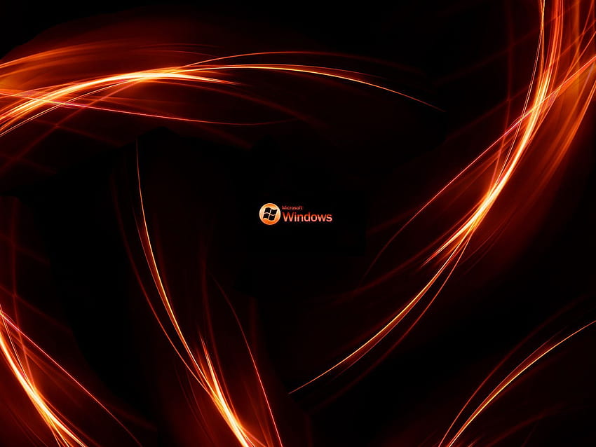 Inspiration from my favorite colors, alone and together, Orange and Black HD wallpaper