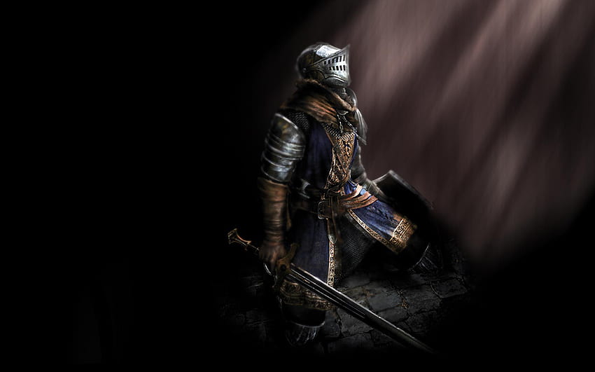 1366x768 Resolution Dark Souls Warrior with Sword 1366x768 Resolution  Wallpaper - Wallpapers Den