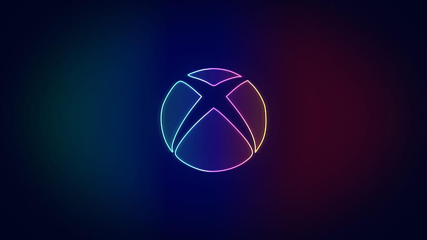Xbox neón [3840 X 2160]: Xbox R, Xbox púrpura fondo de pantalla