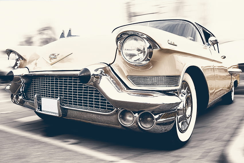 Cadillac, Cars, Front View, Oldtimer HD wallpaper