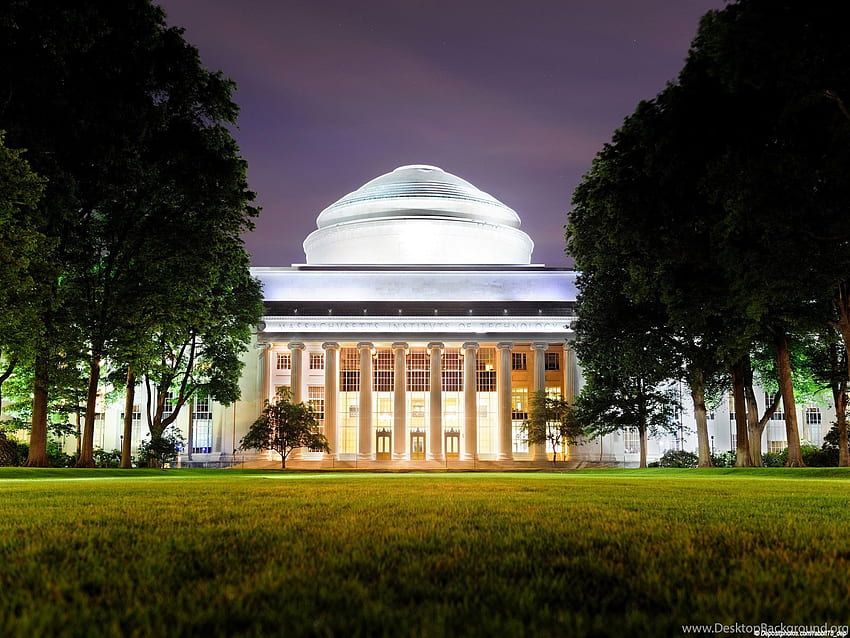 Tło kampusu w Bostonie, Uniwersytet MIT Tapeta HD