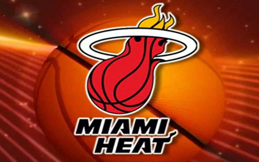 Logo Miami Heat. - papel de parede HD