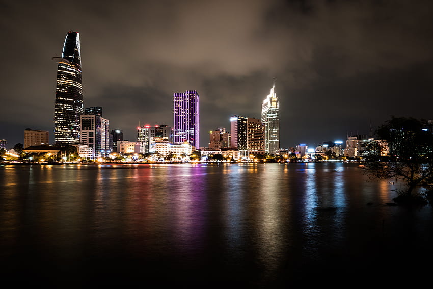 Ho Chi Minh City and Background HD wallpaper