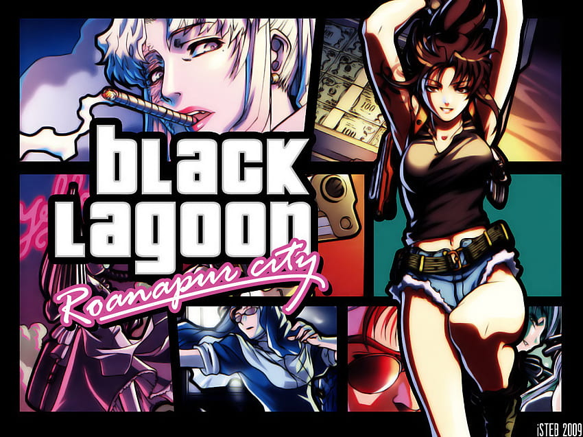 Black Lagoon, balalayka, anime, revy, eda HD duvar kağıdı