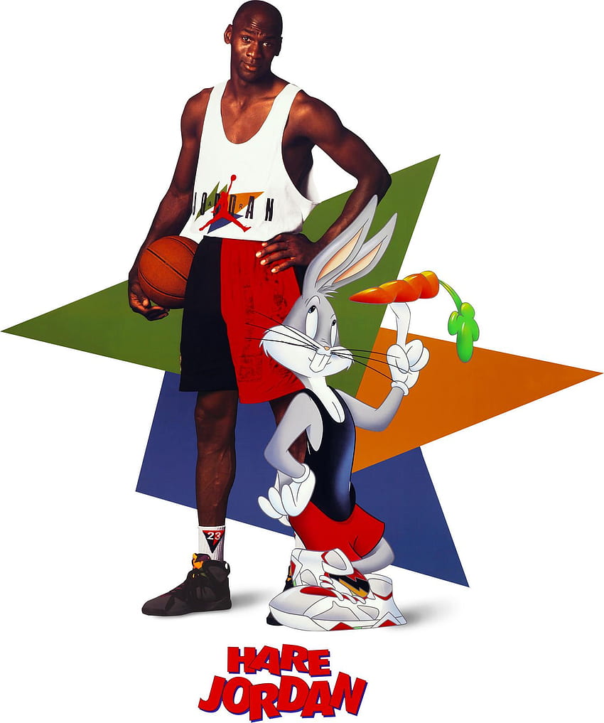 โปสเตอร์ดั้งเดิมของ Air Jordan Vii - Jordan 7 Hare Bugs Bunny, Jordan Cartoon วอลล์เปเปอร์โทรศัพท์ HD