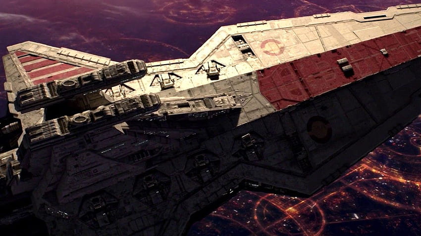Star Wars Coruscant Supercut Engine, Venator HD wallpaper