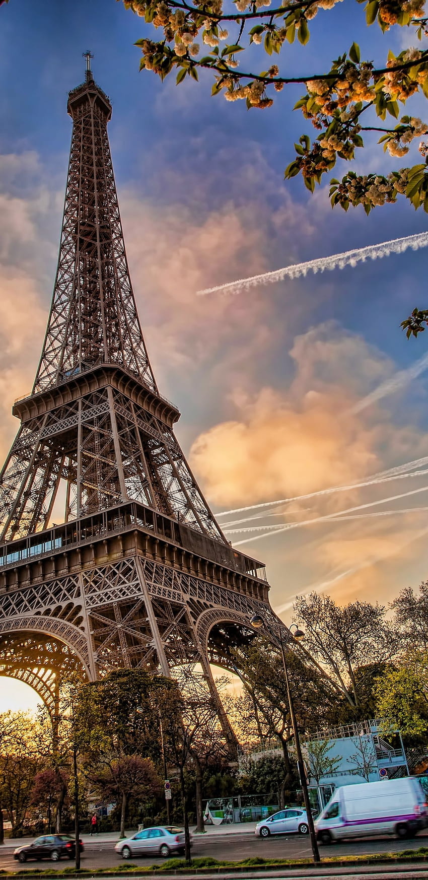 Eiffel Tower, Architecture, Paris, Monument, - Paris, France HD phone wallpaper