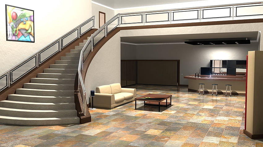 Interior, Diversos, Diversos, Design, Escadas, Escada, Quarto, Móveis papel de parede HD