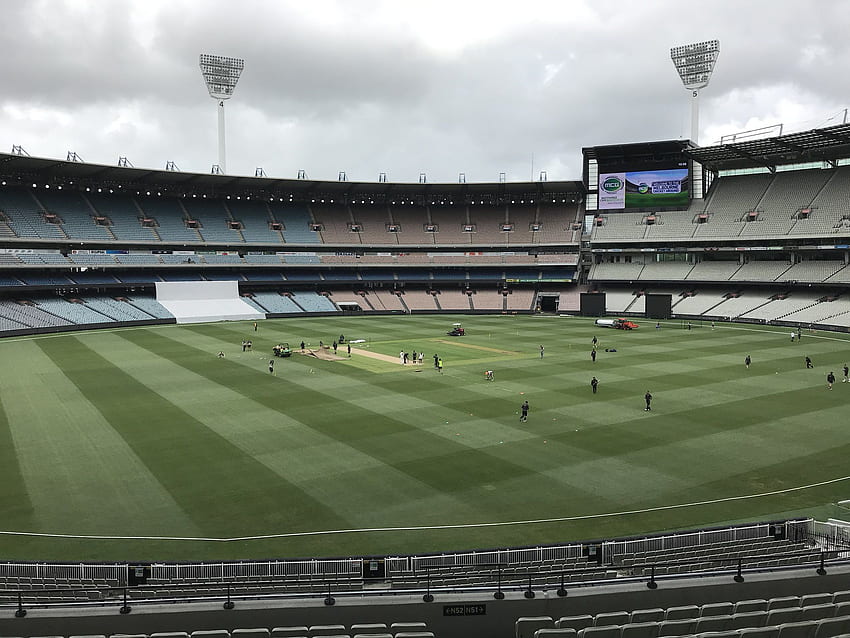Melbourne Cricket Ground - More than 70mm of rain at the 'G in the last 48 hours, but we are set to go for HD wallpaper