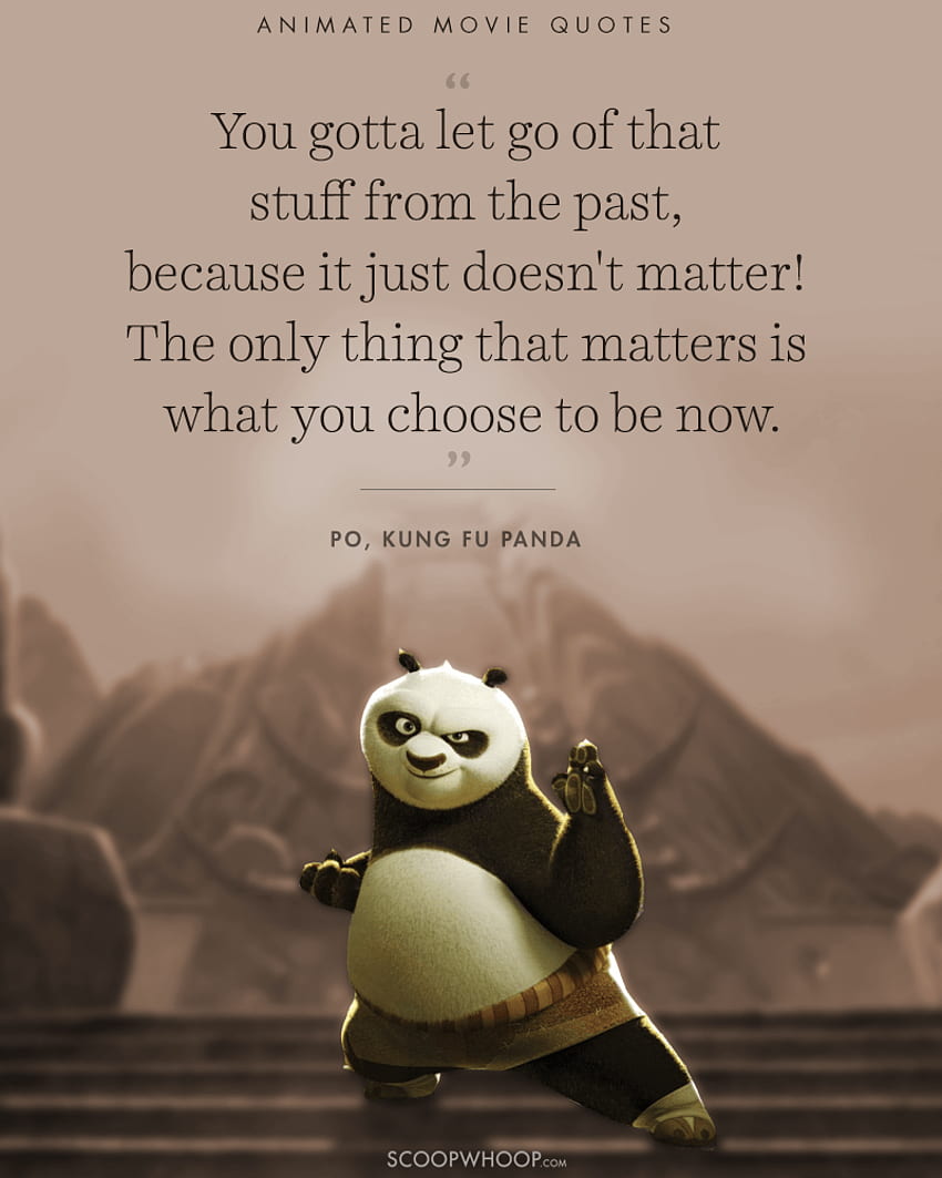 Cartoon Positive Motivational Quotes, Kung Fu Panda Quotes HD phone  wallpaper | Pxfuel