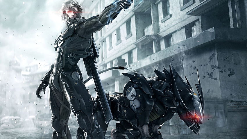 Una historia sobre un chico samurái cibernético y su perro robot, ¡una reseña de 'Metal Gear Rising: Revengeance'!. Metal Gear Rising, Serie Metal Gear, Metal Gear fondo de pantalla