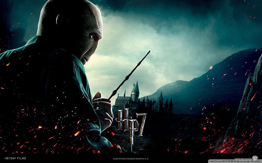 Harry Potter ve Ölüm Yadigarları - Lord Voldemort için Ultra Arkaplan HD duvar kağıdı